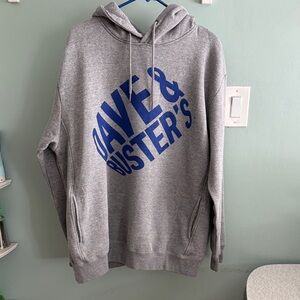 Dave & Buster’s “Ding Ding Ding” Gray Hoodie - 2XlL, NEW!